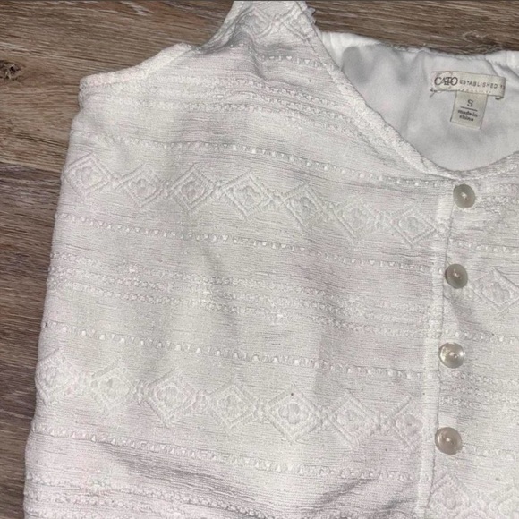 Cato Patterned Tank - Picture 2 of 4